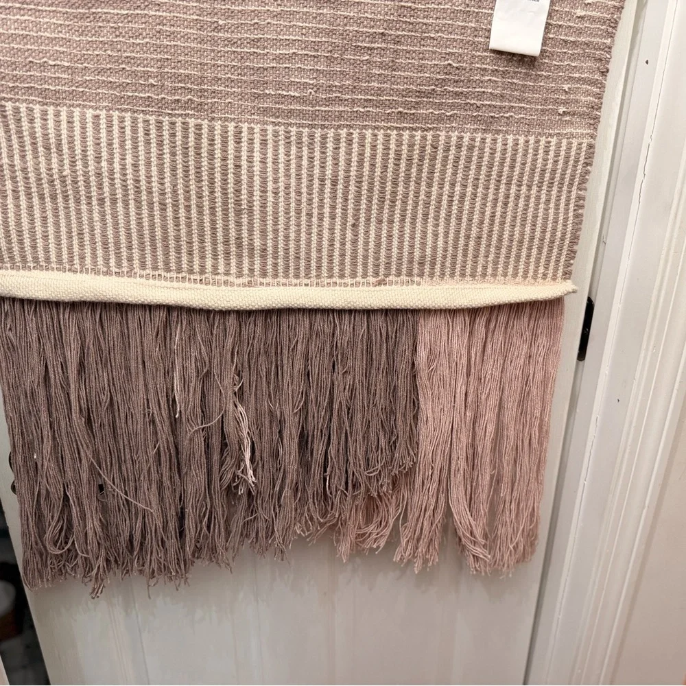 west elm x pbk Blush Woven Wall Tapestry